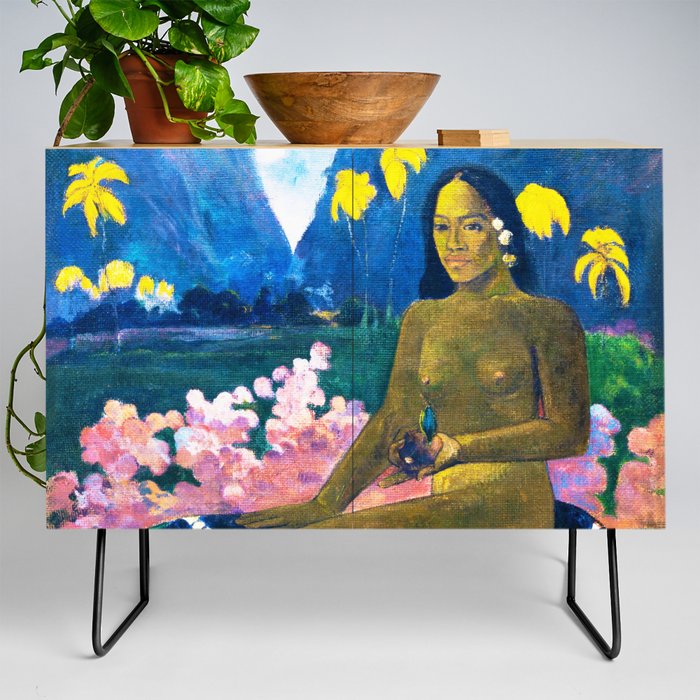 Paul Gauguin "Te aa no areois (The Seed of the Areoi)" Credenza