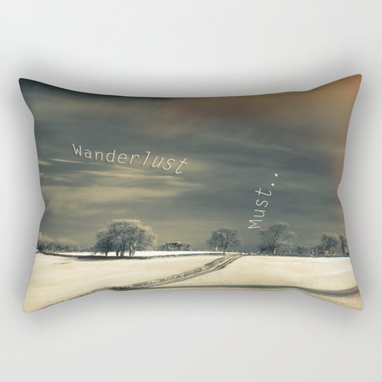 I Wander because... Rectangular Pillow
