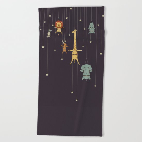 I'm like a star Beach Towel