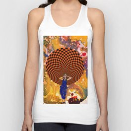 Confusion by Michael Moffa Unisex Tank Top