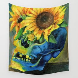 Sunflower Seeds Wall Tapestry