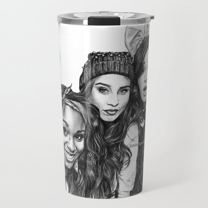 Fifth Harmony Group Drawing Travel Mug