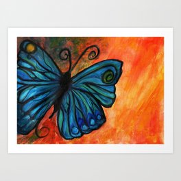 Abstract Butterfly Art Prints For Any Decor Style Society6