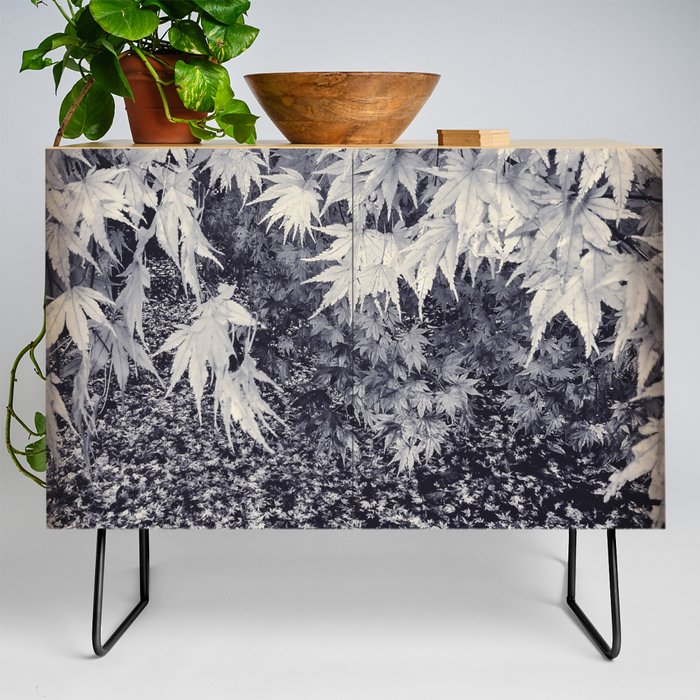 Infinity Maple Leaves, Fall, Autumn Trees Credenza