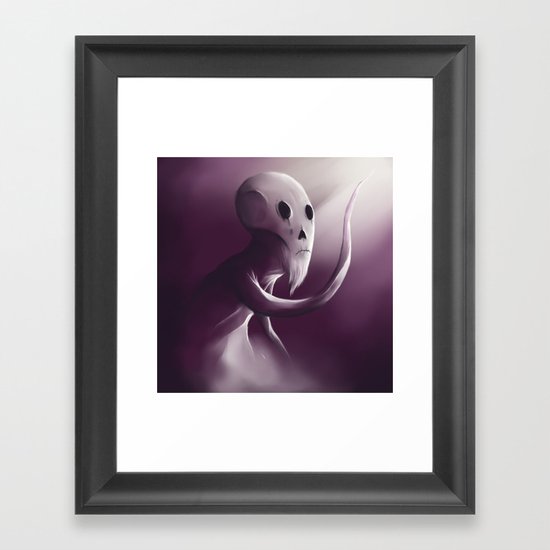 Follow the light Framed Art Print