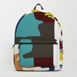 Assemble patchwork composition 2 Backpack