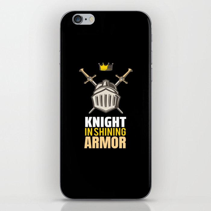 Knight in Shining Armor Roleplaying Game iPhone Skin