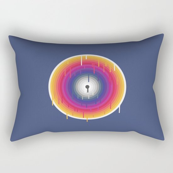 Core Meltdown Rectangular Pillow