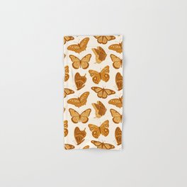 Texas Butterflies – Golden Yellow Pattern Hand & Bath Towel