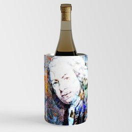 Bach Composer Musician Collage Portrait Wine Chiller