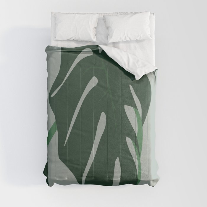 Fig Leaf Nature Print Comforter