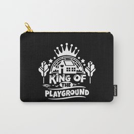 King Of The Playground Cute Children Quote Carry-All Pouch