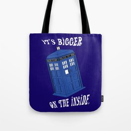 Doctor Who TARDIS Tote Bag