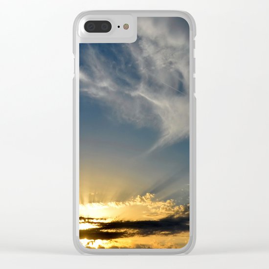 Sunset Clear iPhone Case