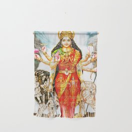 Hindu Durga 3 Wall Hanging