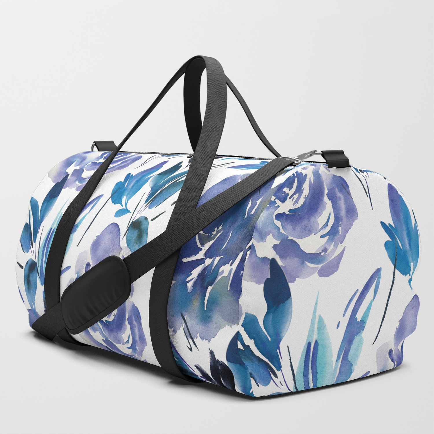 royal blue duffle bag