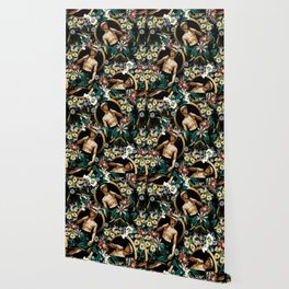 Michelangelo Buonarroti - David Wallpaper | Pattern, Nature, Print, Painting, David, Botanical, Forest, Statue, Garden, Michelangelo 