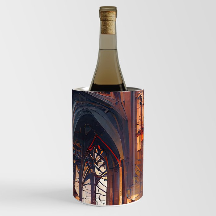 A Dark Gothic Cathedral Wine Chiller