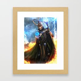 Loki Framed Art Print