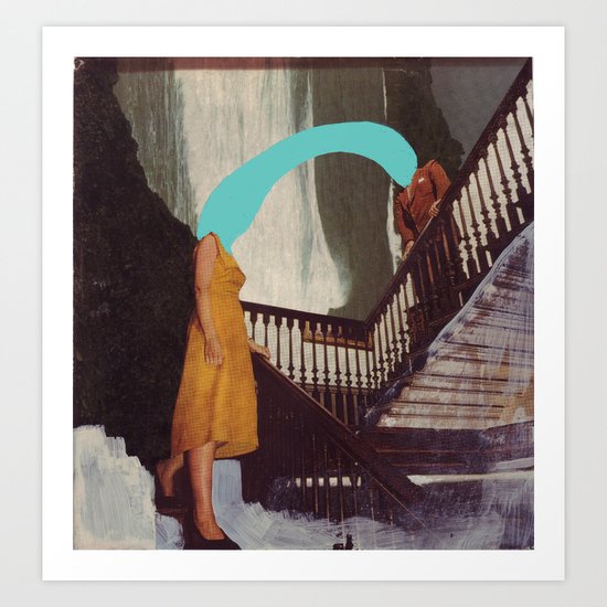 RIPTIDE Art Print