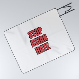 Stop Asian Hate - Stand Up For Asians Picnic Blanket