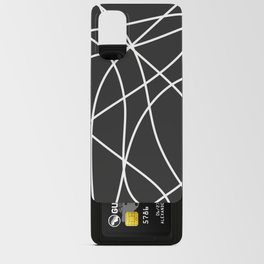 Abstract strokes Android Card Case