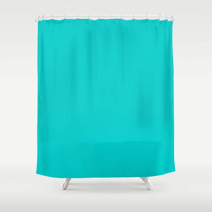 Jade Glass Shower Curtain