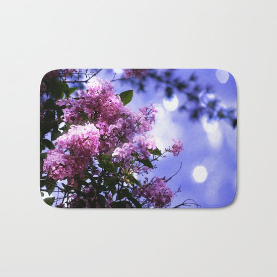 Lilac Sparkle Bath Mat