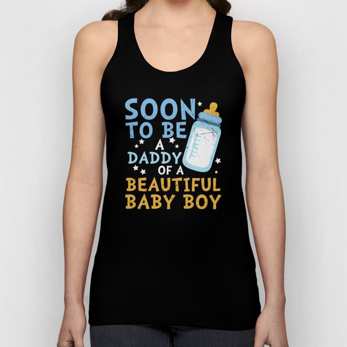 Soon To Be Daddy Of Baby Boy Tank Top
