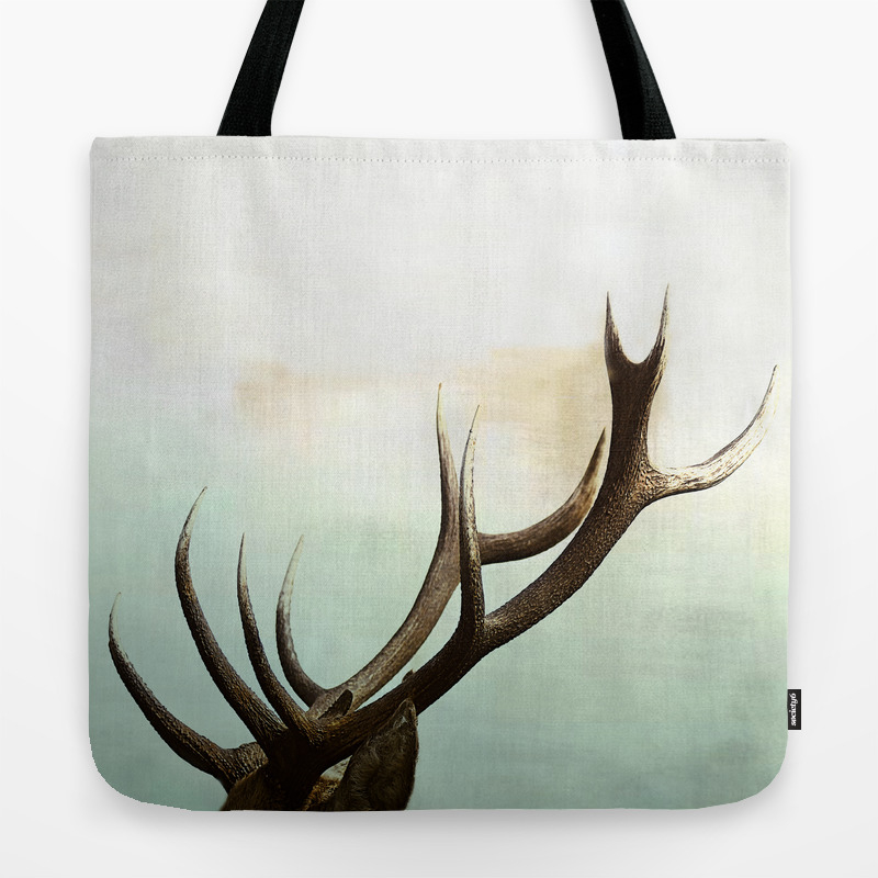 antler tote bag