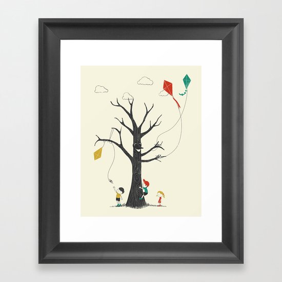 They're Mine Now Framed Art Print