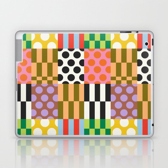 Colorful Checked Patterns Laptop & iPad Skin