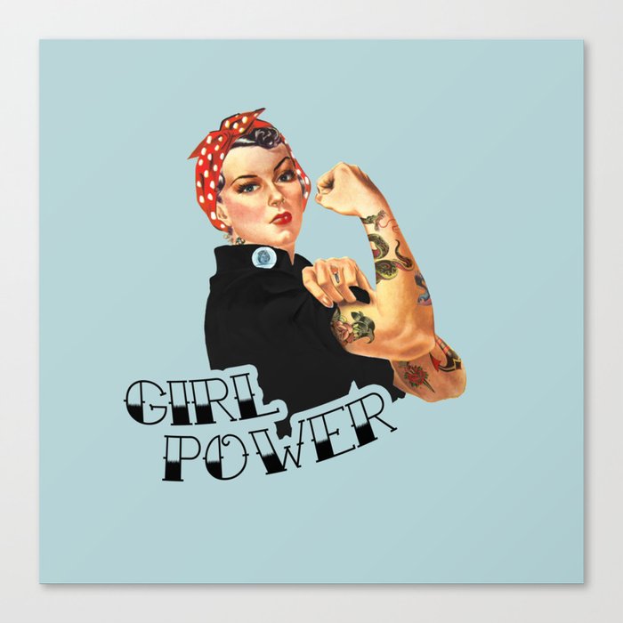 Girl Power! Canvas Print