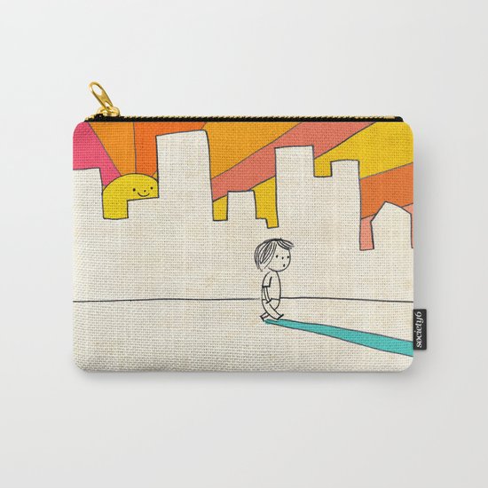 if i had eyes at the back of my head, i wouldn't have to miss the sunset on my way home Carry-All Pouch