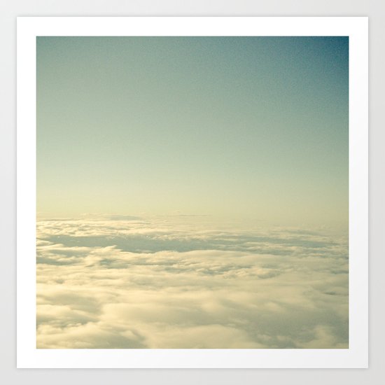 Above the Clouds Art Print