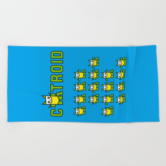 Catroid Beach Towel