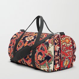 Sarough Arak West Persian Rug Print Duffle Bag