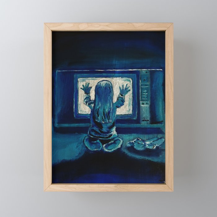 Poltergeist  Framed Mini Art Print