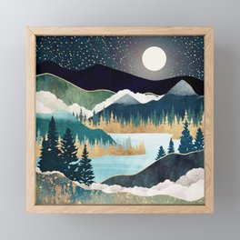 Star Lake Framed Mini Art Print