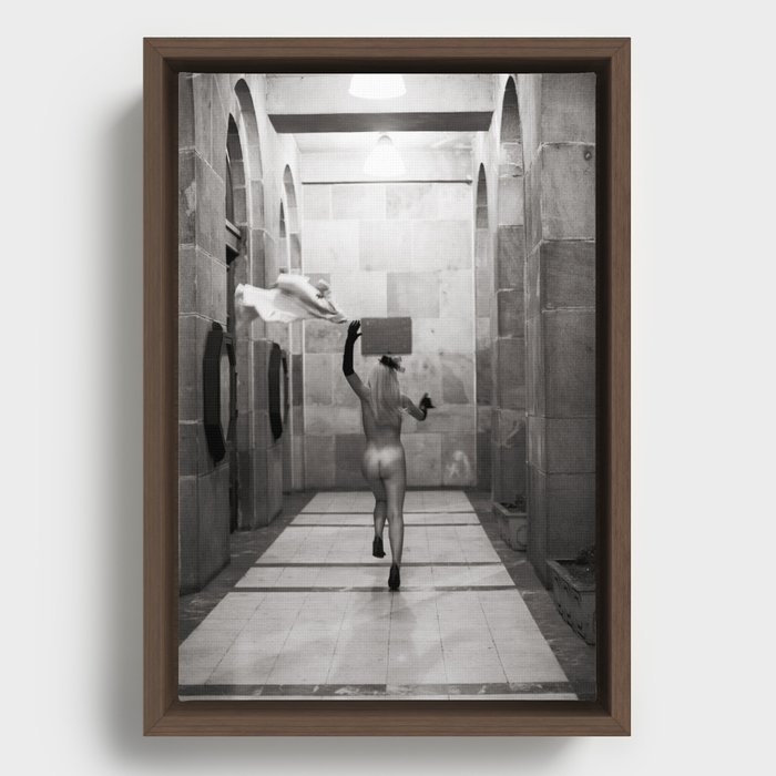 Exhibitionist ||| Framed Canvas