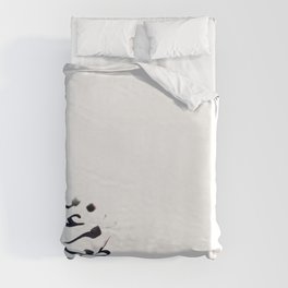 Poetic Traces Duvet Cover