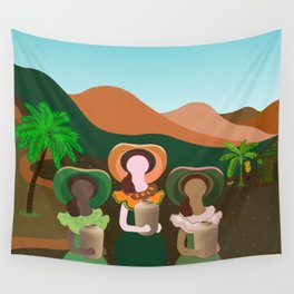 Tropical Art Wall Tapestry