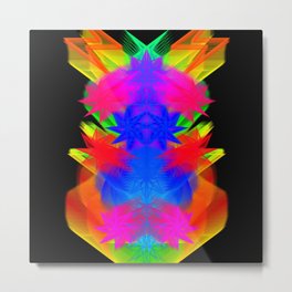 GFTNeon013 , Neon Abstract Metal Print | Gftneon, Glitzy, Flashing, Razzle Dazzle, Gleaming, Color, Abstract, Colorful, Neon, Blazing 