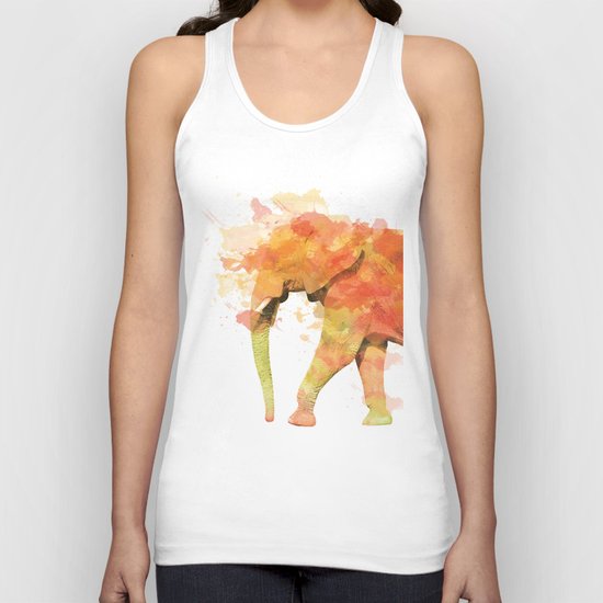 Positive elephant Unisex Tank Top