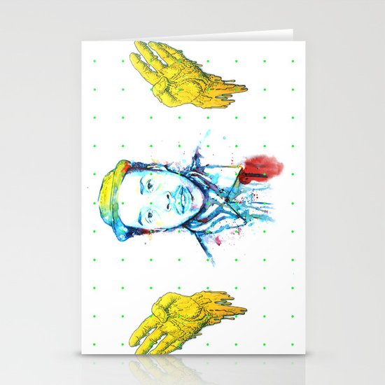 "Doris" by Justin Hopkins Stationery Cards