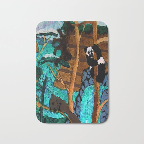 Into the Forest Bath Mat