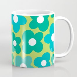 Lime Flower Power Coffee Mug