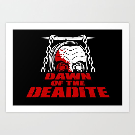 Dawn of the Deadite Art Print