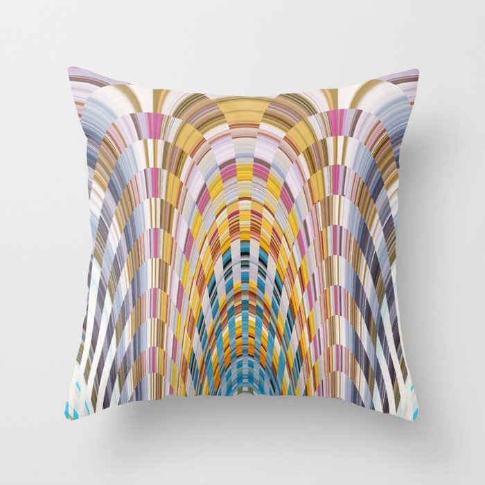 Beautiful Geometric Abstract Throw Pillow