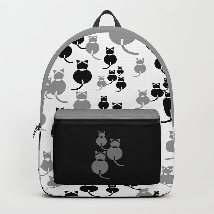Fat Cats 1 Backpack by mirimo Society6